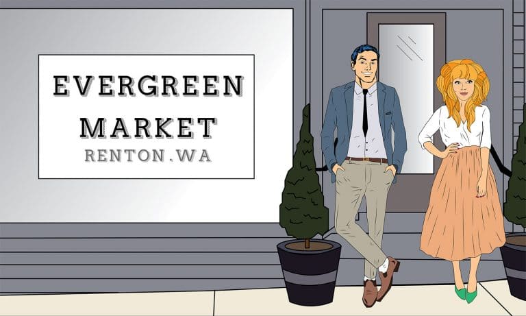 The Adventures of Walter & Tiffany: Evergreen Market