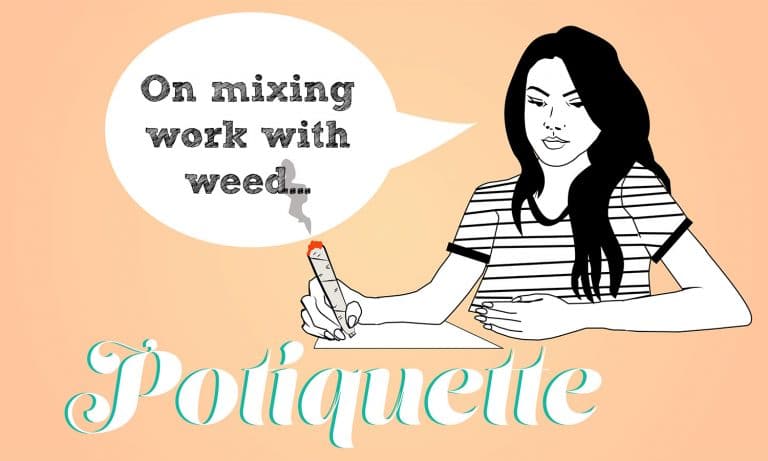 Potiquette: Can I Show Up To A Work Party High ?