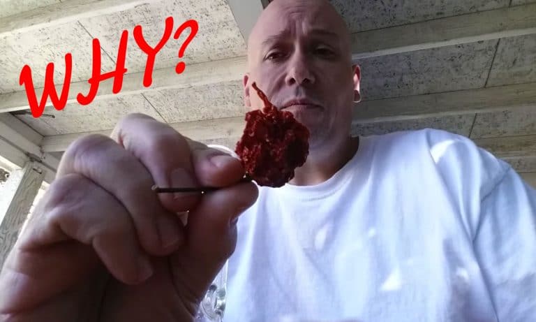 Why? Watch This Guy Bong Rip The World’s Hottest Pepper