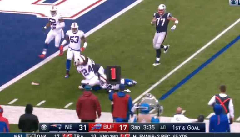 Someone Threw A Dildo On The Field During The Patriots-Bills Game