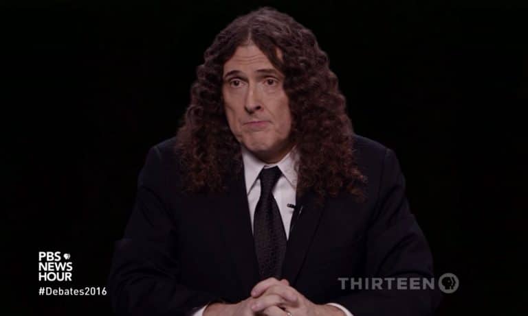 Watch Weird Al Yankovic’s Autotune-Filled Spoof Of The Last Presidential Debate