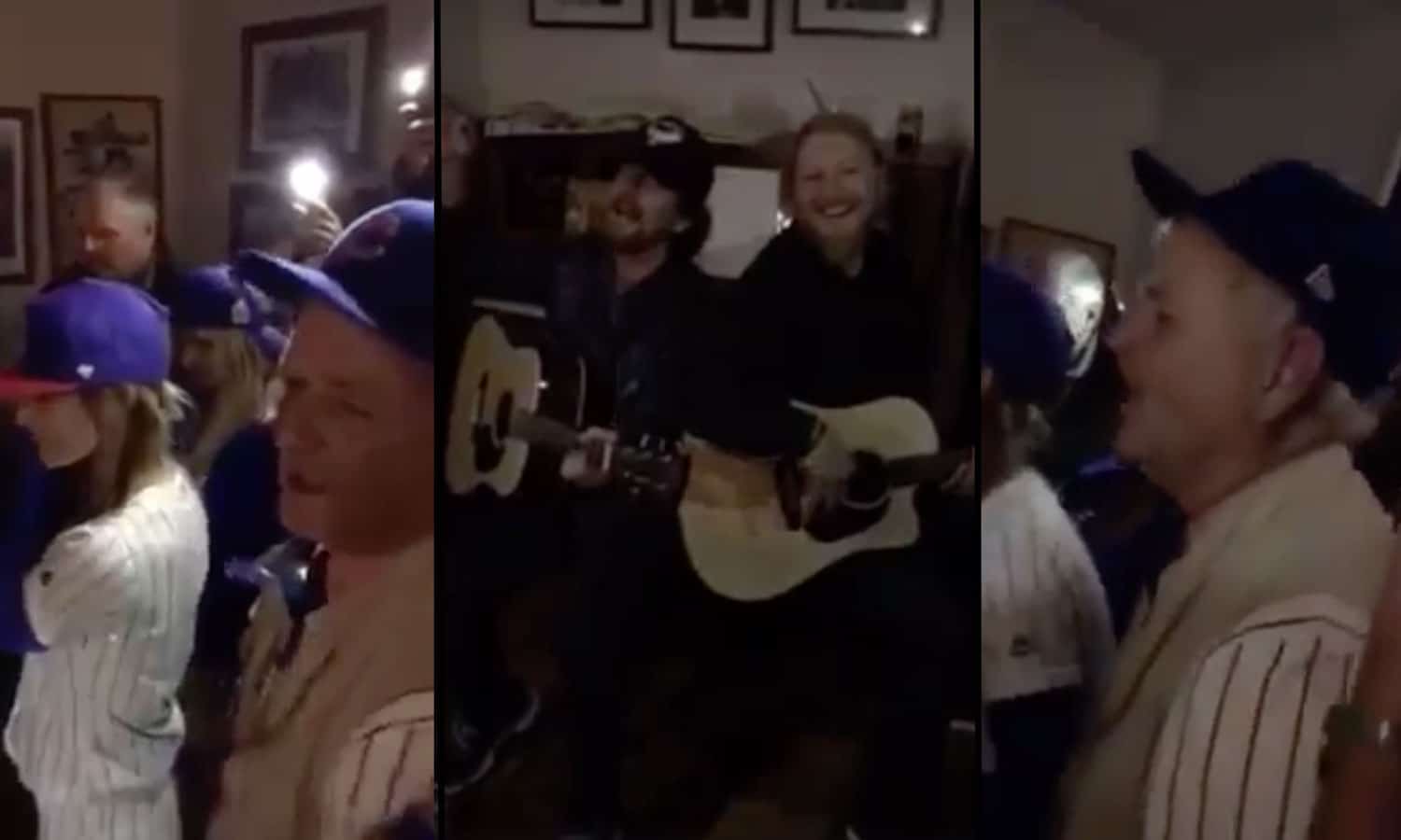 Eddie Vedder and Bill Murray sing The Band's 'The Weight' in Wrigleyville