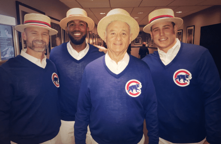 Watch Bill Murray And 3 Chicago Cubs Sing “Go Cubs Go” on ‘SNL’