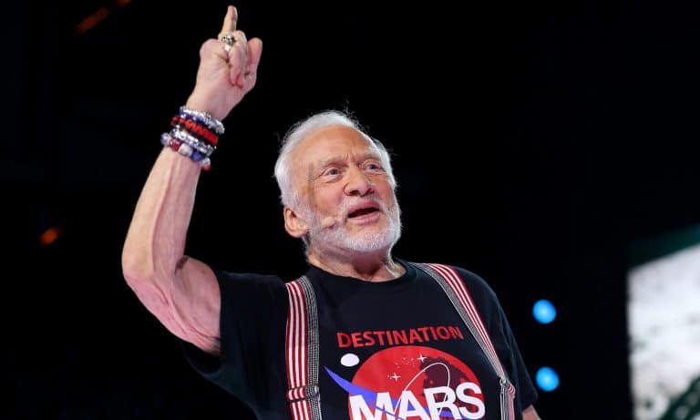 Ground Control To Major Tom: Buzz Aldrin Treated By Dr. David Bowie