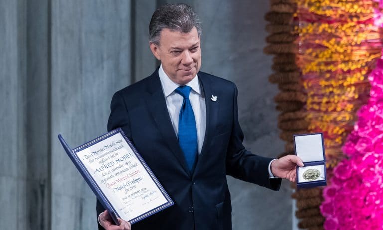 Colombian President’s Nobel Peace Prize Speech A Call To Rethink War on Drugs