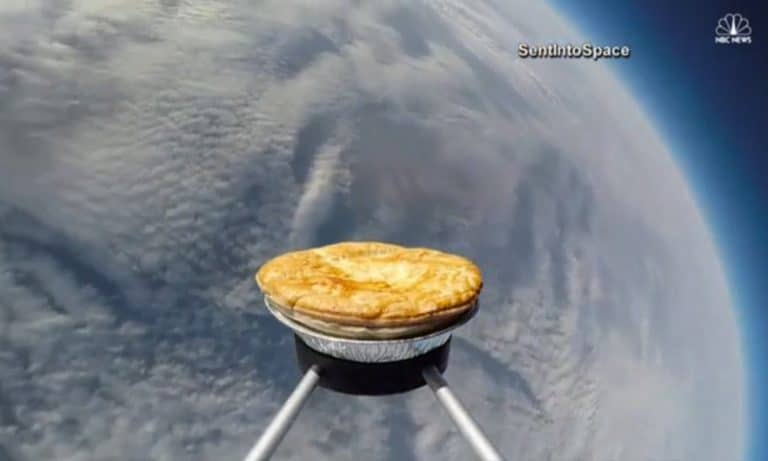 WATCH: British Pub Launches Meat Pie 100,000 Feet Into Space