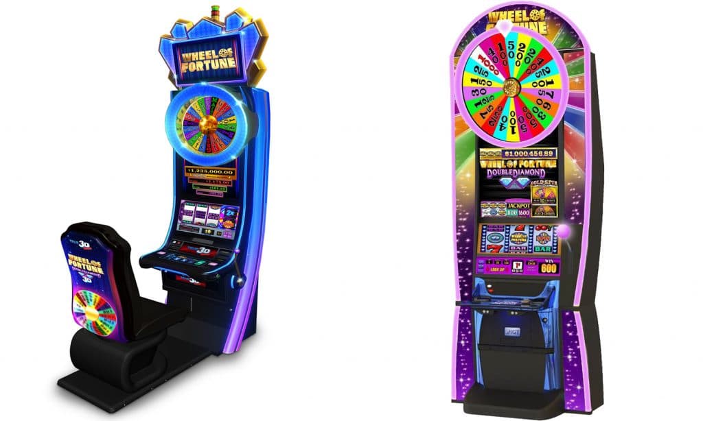 Wheel of fortune video slot machine for sale