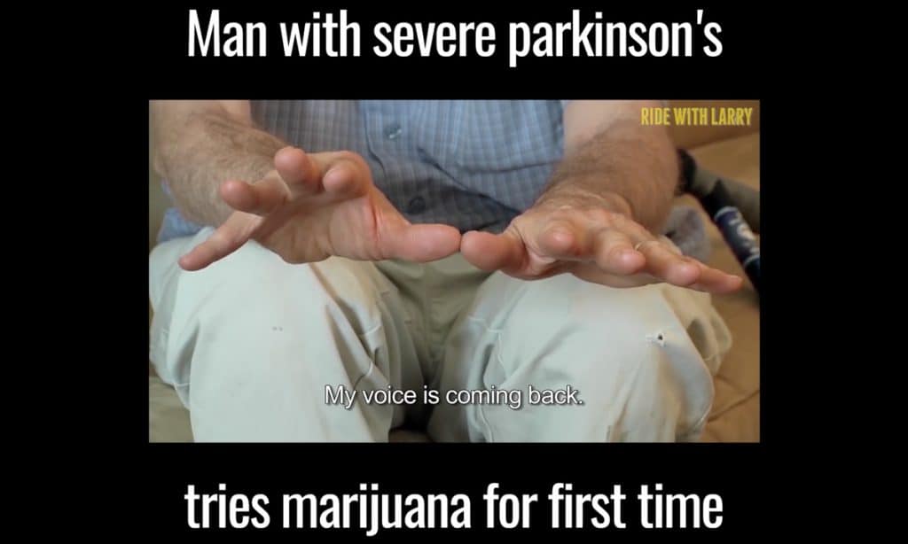 Watch What Happens When This Parkinson's Patient Smokes Marijuana