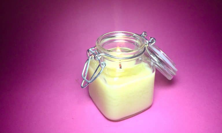 Make Your Own Marijuana-Infused Massage Oil Candles