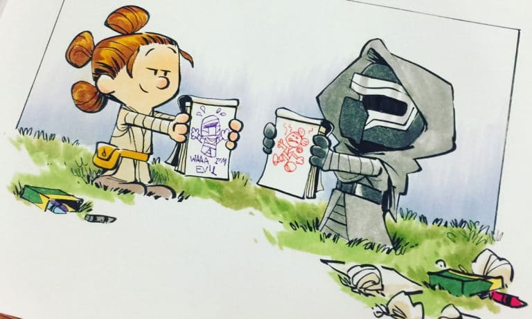 Calvin & Hobbes Plus ‘Star Wars’ Is A Gift From The Internet Mashup Gods