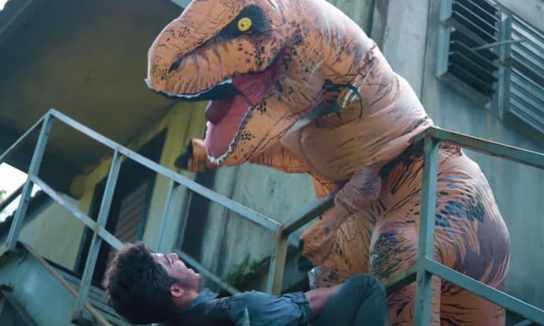 Watch Backflipping T-Rexes Meet Parkour In This ‘Jurassic World’ Parody Video