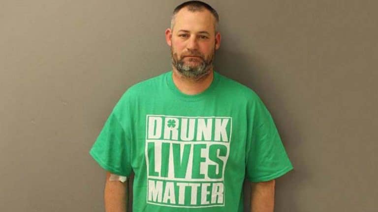 Man in Drunk Lives Matters Shirt Arrested for Drunk Driving