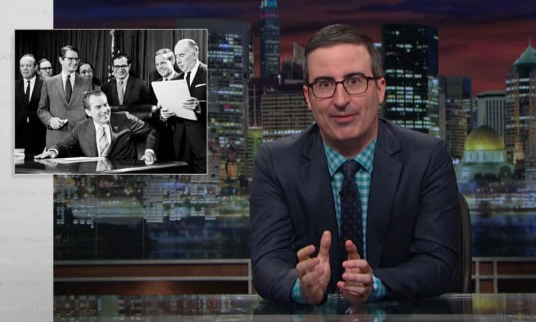 Why John Oliver’s Marvelous Marijuana Rant Makes Perfect Sense