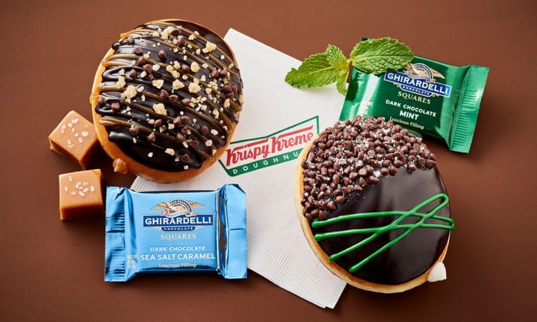 OMGhirardelli! Krispy Kreme Just Unveiled Two Limited Edition ‘Luxury’ Chocolate Doughnuts