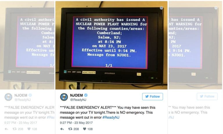 This Terrifying Emergency Warning Popped Up During Prime Time TV