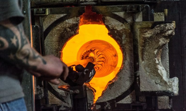 Watch: This Glassblower Cooks A Whole Fish Using Molten Glass