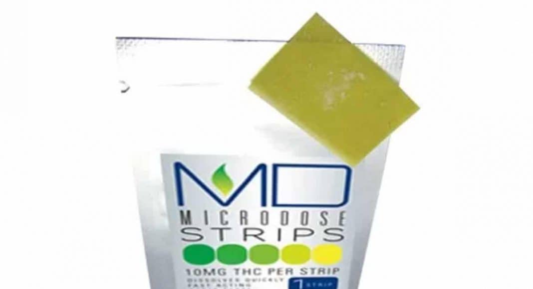 MicroDose Marijuana Oral Strips