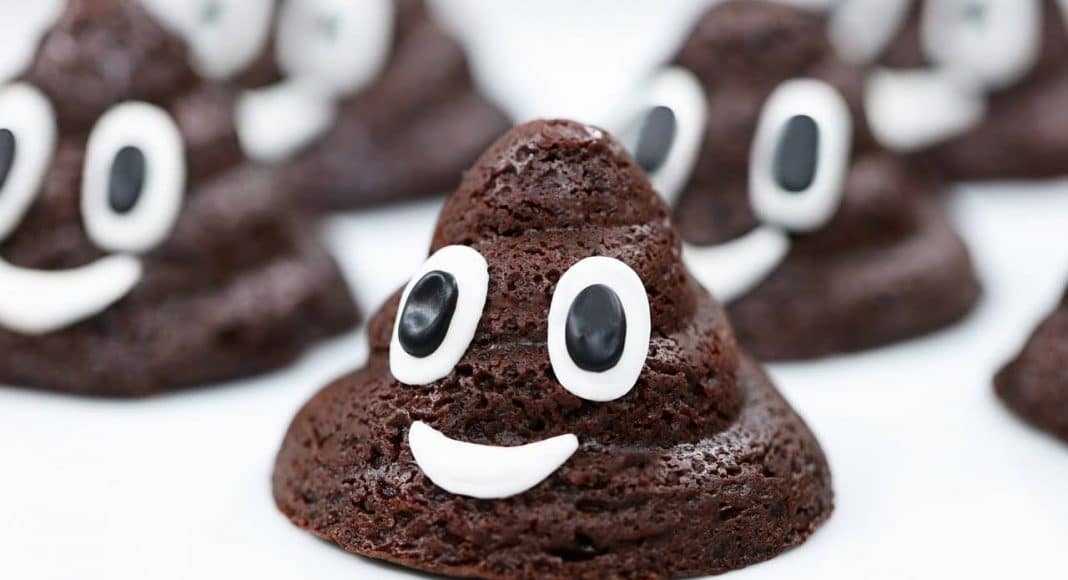 Poop Emoji Brownies