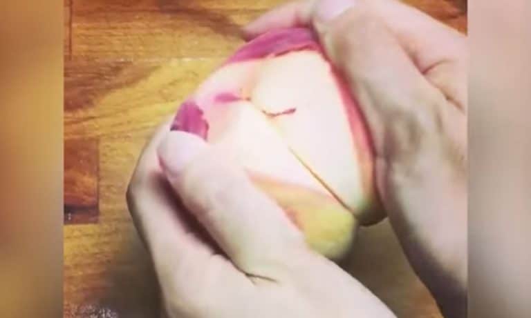 This Video Of A Woman Peeling A Peach Is Freaking Out The Internet