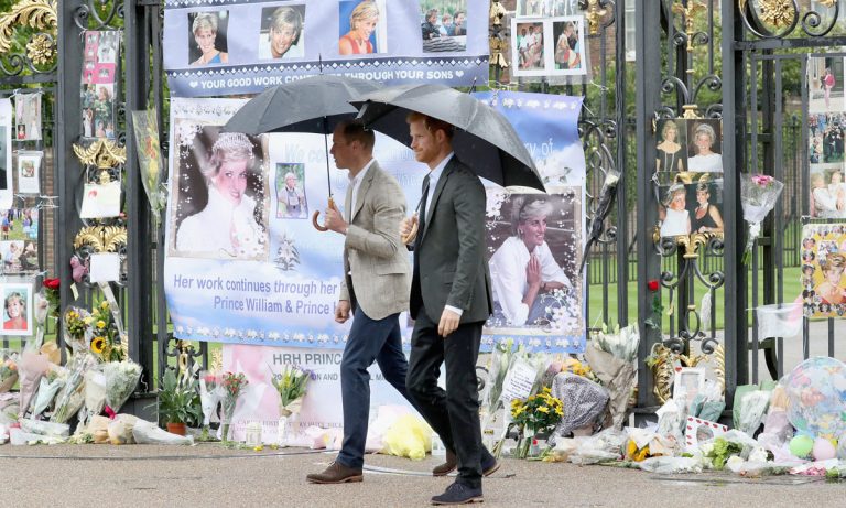 Gossip: Why Harry And William Didn’t Visit Diana’s Grave; The Plan To Make North West And Saint Friends