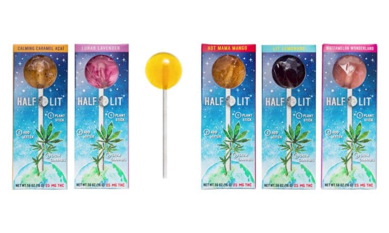 The Sticks Of These Organic Lollipops Grow Marijuana Plants