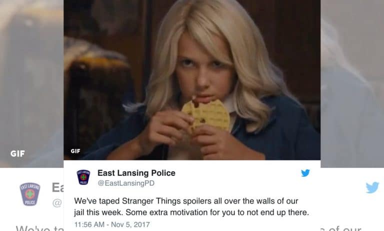 PD Threatens ‘Stranger Things’ Spoilers To Would-Be Criminals