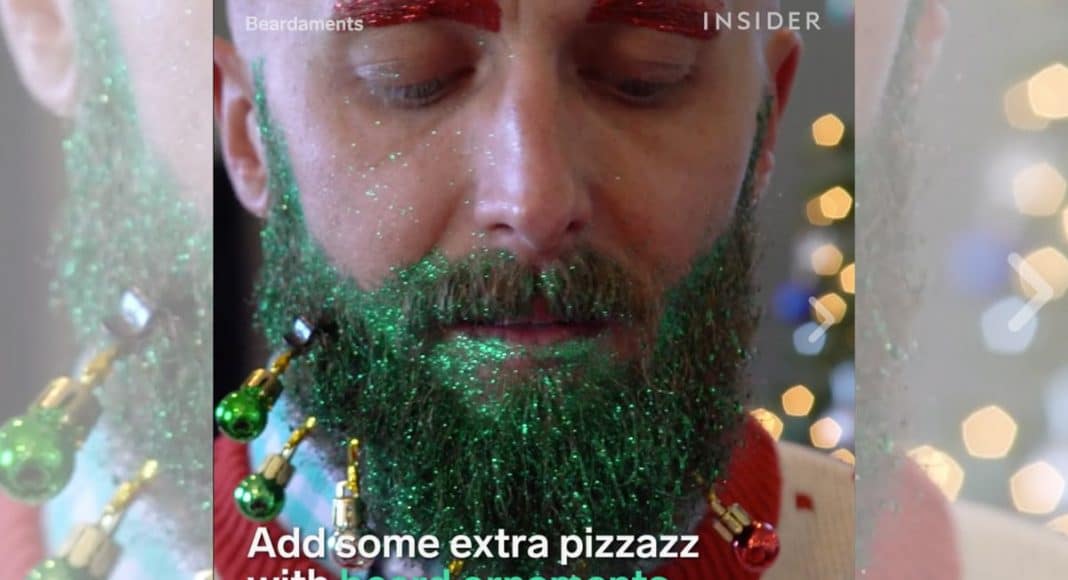Decorate Your Beard For Christmas