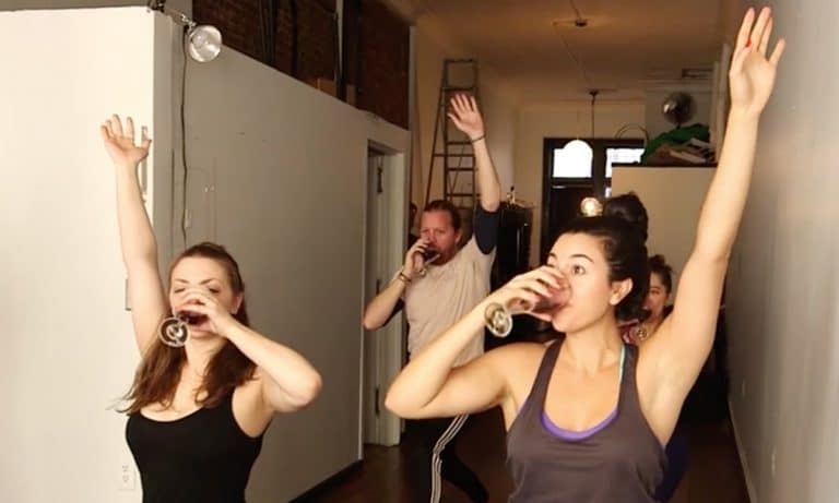 WATCH: Drunk Yoga Is The Workout We’ve All Been Waiting For