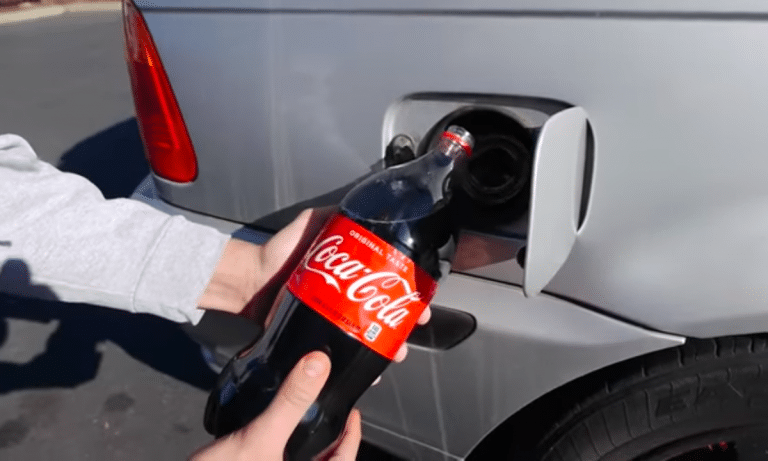 Watch What Happens When You Fill Your Gas Tank With Coke