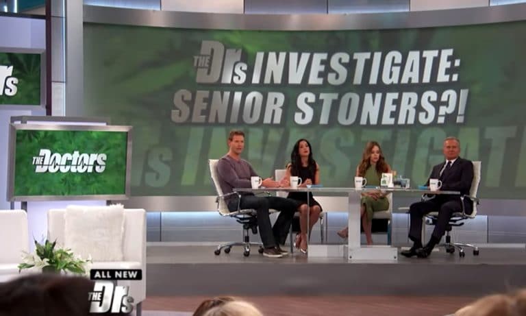 ‘The Doctors’ Ask: Why Are So Many Seniors Using Marijuana?