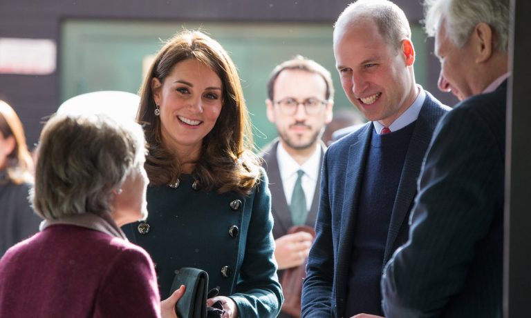 William and Kate Pose With Long Term Fan