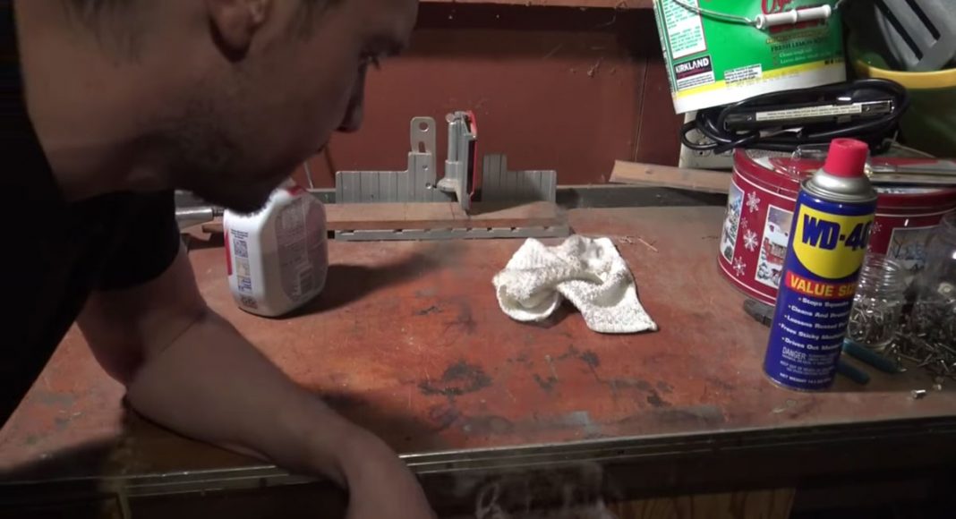 Watch This Guy Remove A Tough Stain With Marijuana