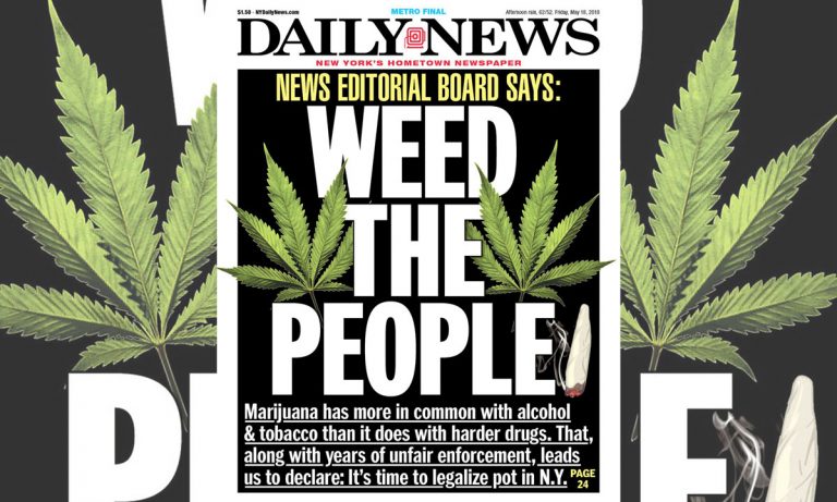 NY Daily News – It’s Time To End Reefer Madness