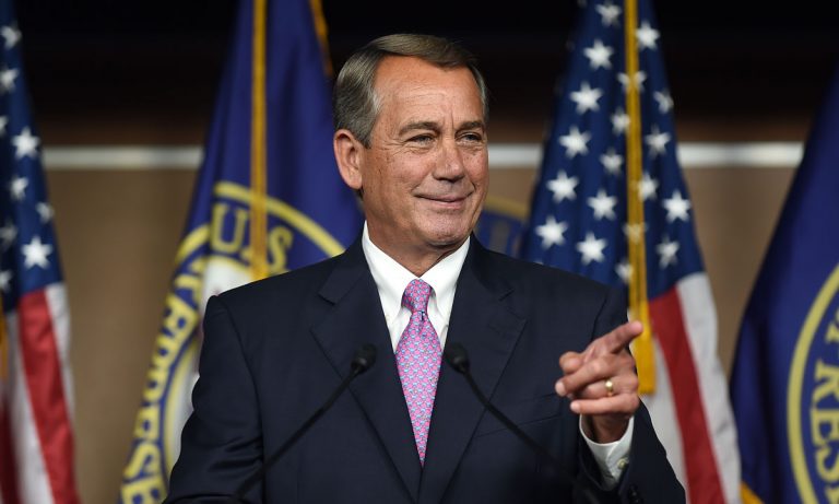 Former House Speaker Boehner Now Wants Feds to Legalize Marijuana 