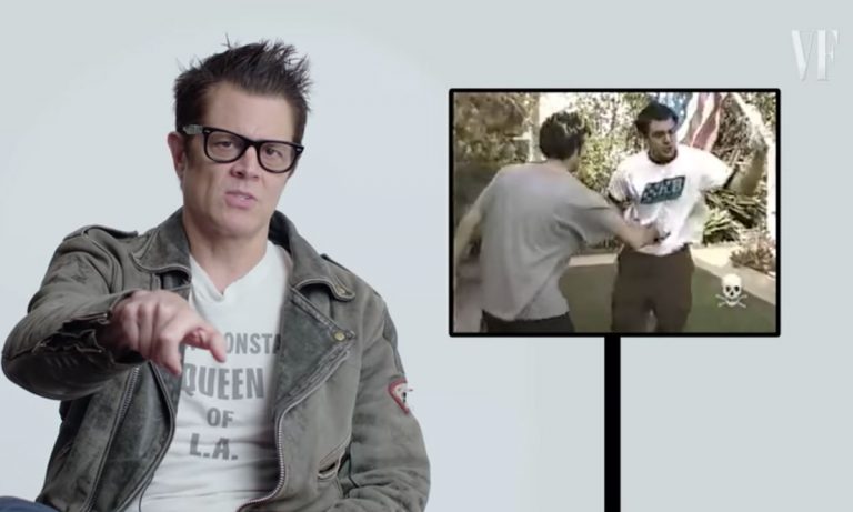 Johnny Knoxville Explains The Time Blood Shot Out His What