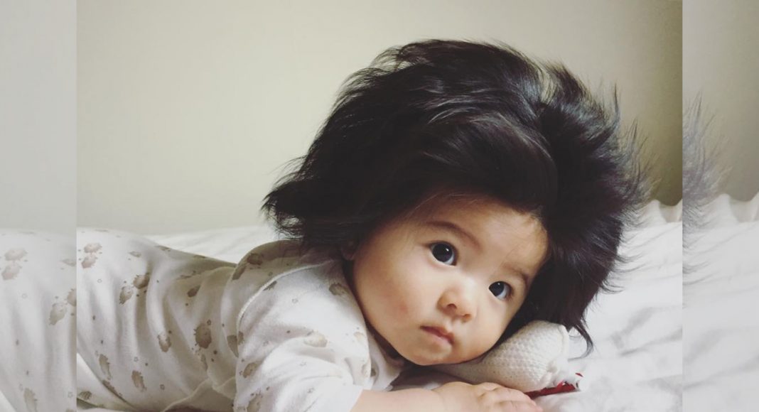 Meet The 7-Month-Old Going Viral For Her Luxurious Hair