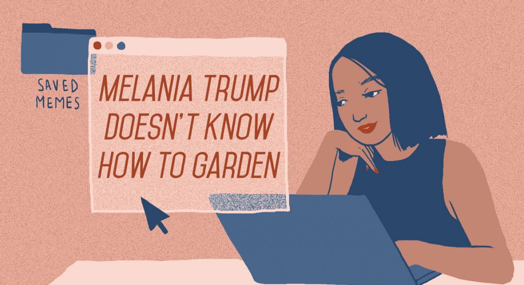 Meme Of The Week: Melania Trump Doesn't Know How To Garden