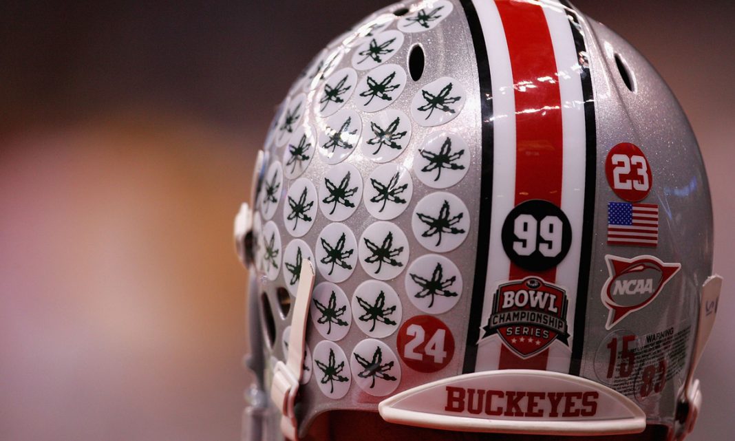 Moms Keep Confusing Ohio State’s Helmet Stickers With Marijuana Leaves ...