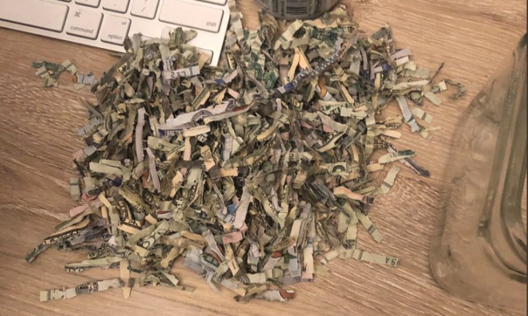 Money Baby: Toddler Shreds Over $1,000 In Cash