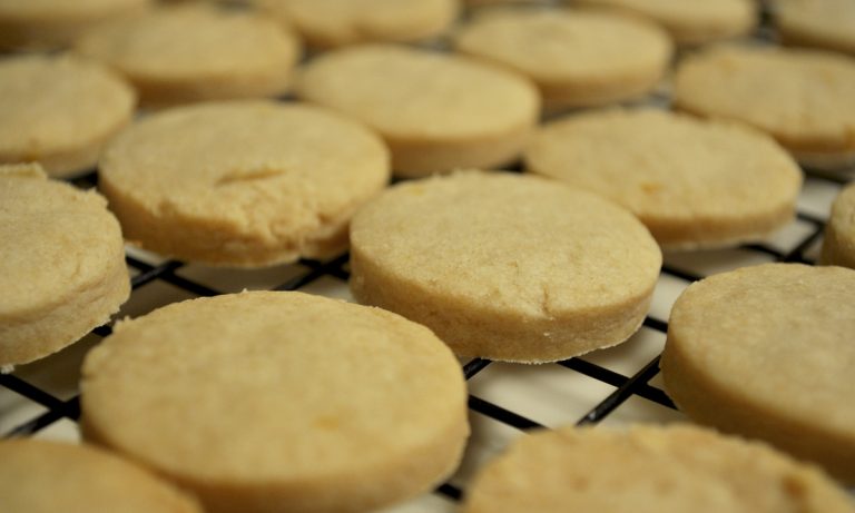 Flower Power: Try These Trippy THC Shortbread Cookies With Pressed Rose Petals