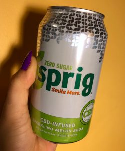 Sprig THC and CBD Infused Sparkling Beverages