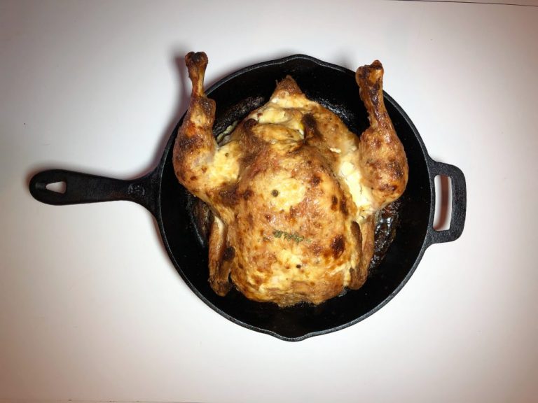 Roast Chicken With Cannabis Infused Stuffing For A Thanksgiving Twosome