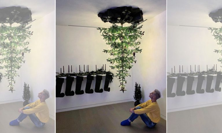 Ariana Grande’s Upside-Down Christmas Tree Is The Perfect End To Her Year; Katie Holmes Rings In Her 40th Birthday With Jamie Foxx