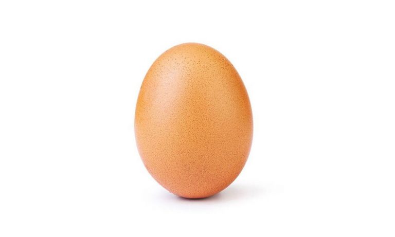 This Picture Of An Egg Just Beat Kylie Jenner’s Instagram Record