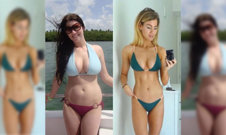 This Fitness Influencer Only Lost 5 Lbs. But Looks Like A Completely Different Person