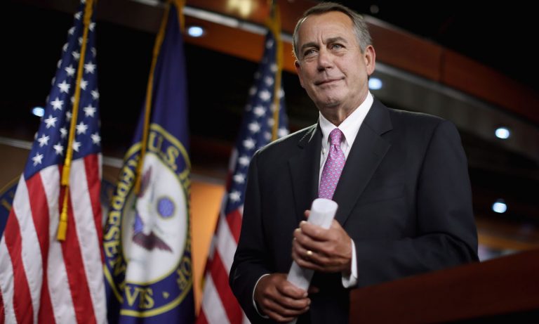 Former House Speaker John Boehner Leads New National Lobbying Group In Washington