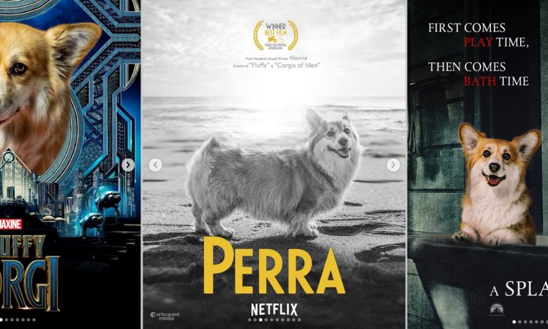 This Corgi Was Photoshopped Into Famous Movie Posters