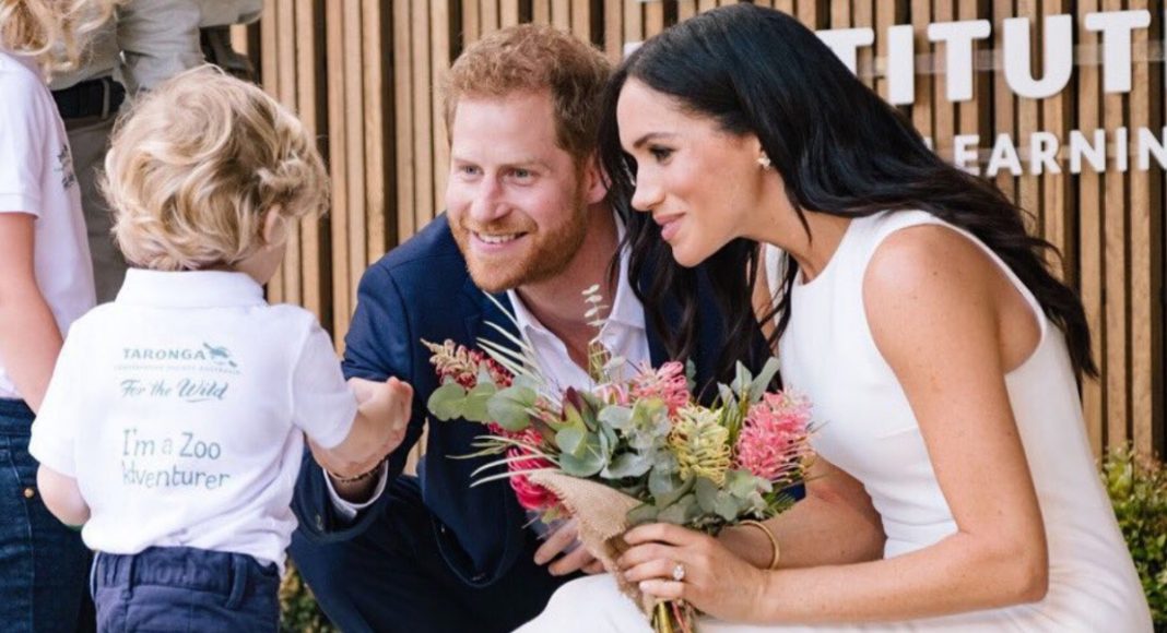 11 Times Meghan Markle And Prince Harry Being Adorable With Kids