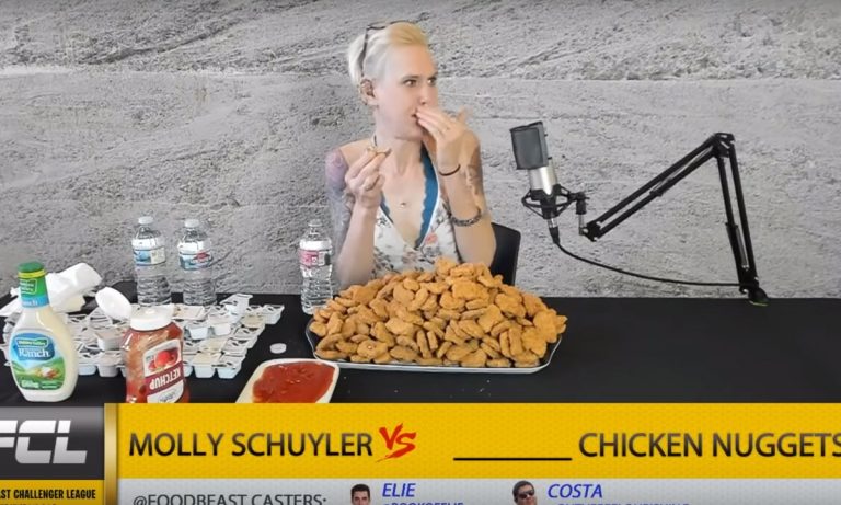 Watch This Tiny Woman Crush 360 Chicken Nuggets And Put 4/20 Munchies To Shame