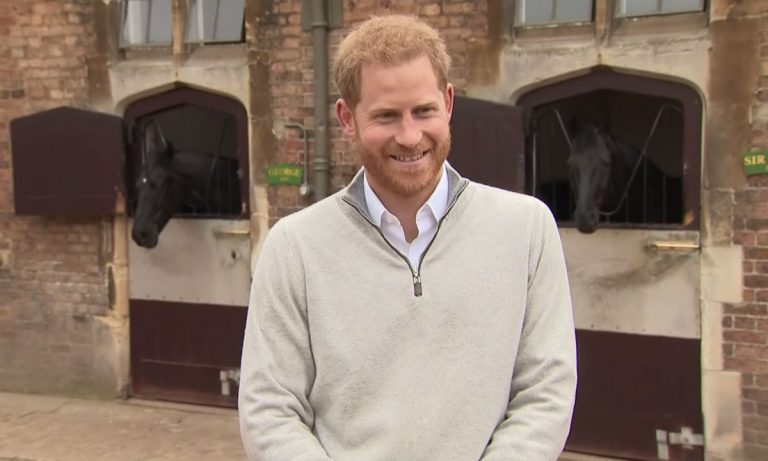 WATCH: Prince Harry Beams As He Announces Birth Of Son